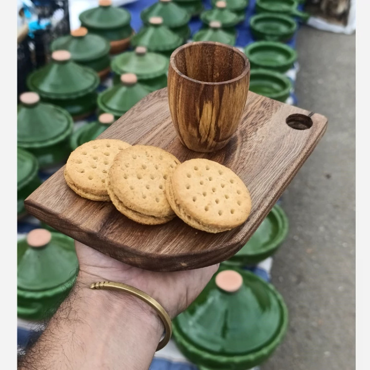 تخته سرو چوبی کوچک(پس کرایه)