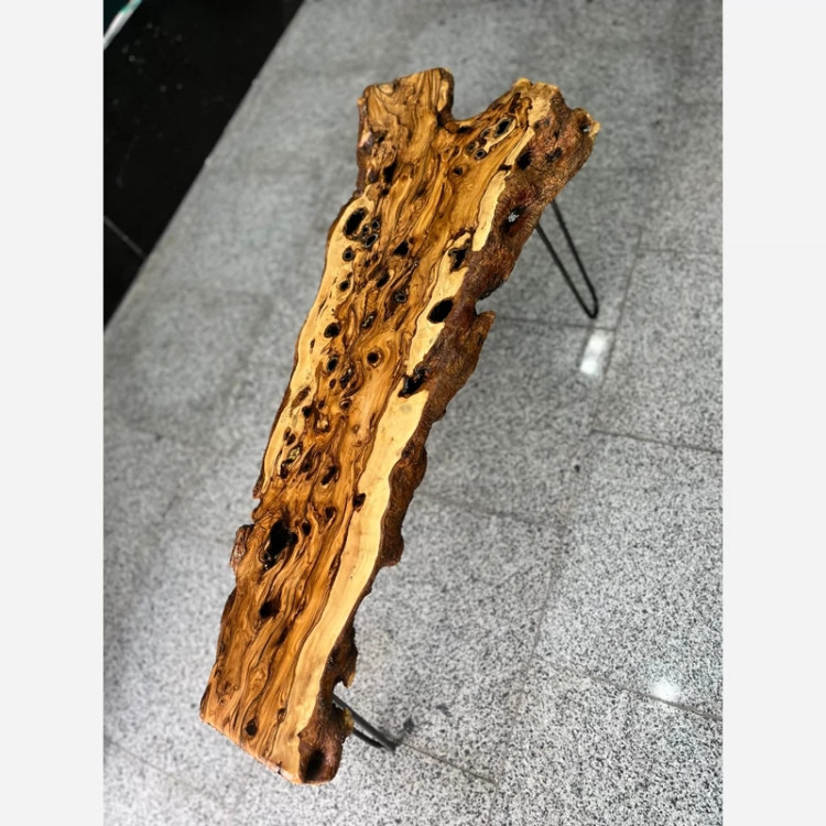 جلو مبلی رستیک چوب جادویی زیتون (پس کرایه)